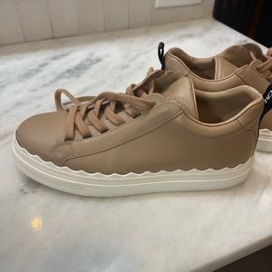 Chloe platform sneakers